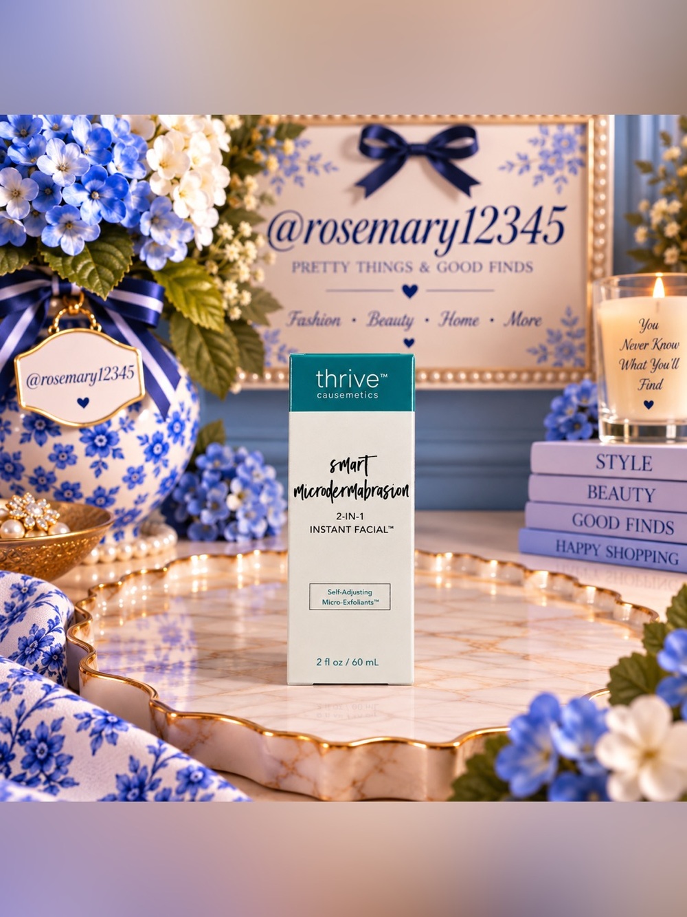 thrive causemetics Smart Microdermabrasion Facial Cleanser